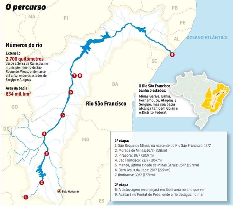 Grupo de ciclistas de Brasília percorrerá