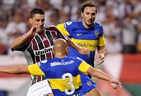 Boca marca no fim e Flu est� fora (Dhavid Normando/Photocamera)