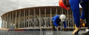 Fifa recebe Est�dio Nacional de Bras�lia Man� Garrincha inacabado (Ed�lson Rodrigues/CB/D.A Press)