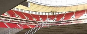 Conhe�a o trajeto dos times at� entrar em campo; veja v�deo!