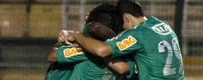 Verd�o encara Atl�tico-GO  e come�a luta por volta � elite; acompanhe (Daniel Vorley/Agencia Frame)