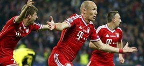 Robben marca gol no fim do jogo e d� o t�tulo ao Bayern de Munique (DARREN STAPLES)