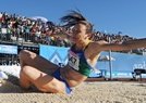 Maureen Maggi queima salto em S�o Paulo, mas fica satisfeita em GP (AFP PHOTO ANTONIO SCORZA )