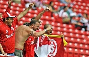 Imagens do primeiro confronto entre Inter x Chivas, no est�dio Omnilife. no M�xico