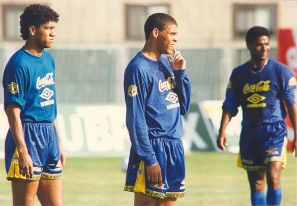Em 1994, com 17 anos, foi convocado para a Copa do Mundo. Não chegou a jogar o Mundial, mas já sentiu o clima de uma grande competição - Cláudio Versiani/CB/D.A Press 