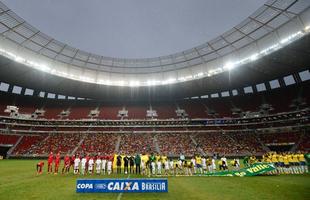 Seleo Brasileira encarou os Estados Unidos, no Man Garrincha, na deciso do Torneio Internacional