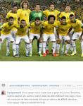 Antes do jogo de abertura contra a Crocia, na Copa no Brasil, jogadores da Seleo Brasileira postam fotos em rede social. Neymar, Thiago Silva, Fred e outros esbanjam confiana nas mensagens