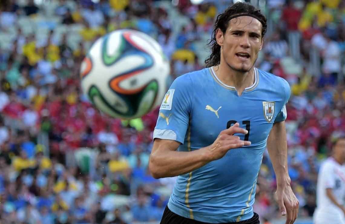Edinson Cavani, atacante do Uruguai
