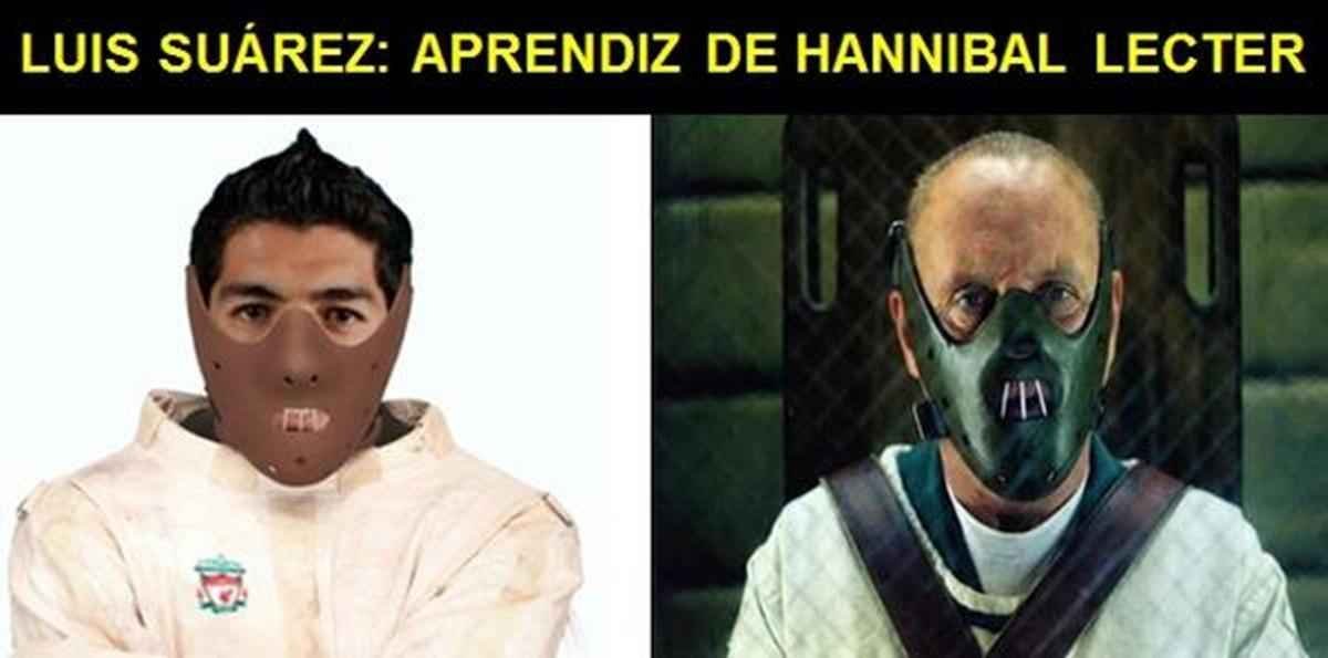 A mordida de Surez ficou famosa entre os internautas