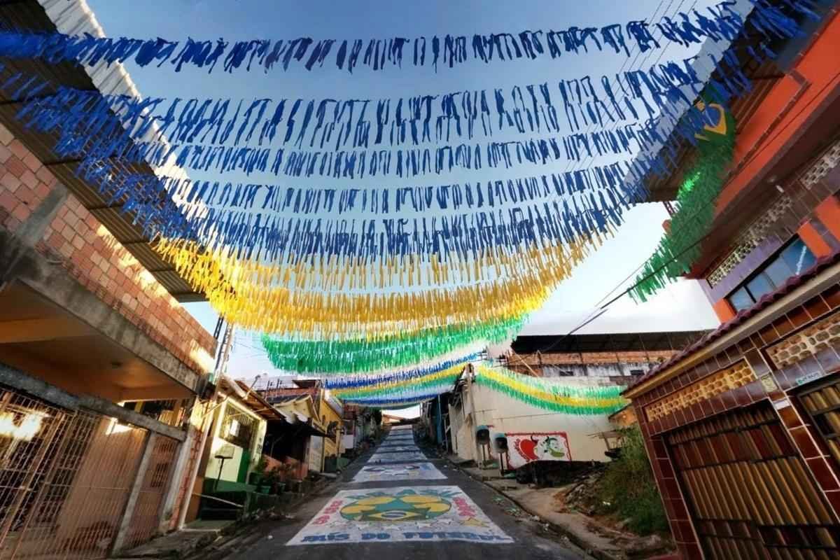 Rua Vicente Reis, em Manaus