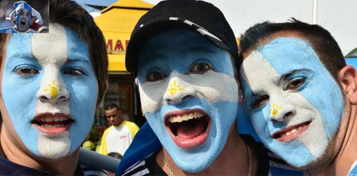 Em Copacabana, turistas engrossaram a torcida