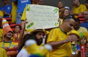 Mensagem de carinho para David Luiz, que s queria fazer o Brasil feliz