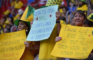 Mensagens de apoio a David Luiz e Julio Cesar