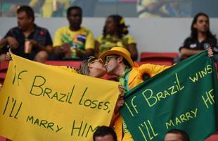Casal vai se casar de qualquer jeito: se o Brasil perder ou ganhar