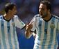 Higuan comemora classificao argentina, mas lamenta leso de companheiro Di Mara