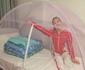 Ginastas chinesas publicam fotos de camas com mosquiteiros na Vila Olmpica 