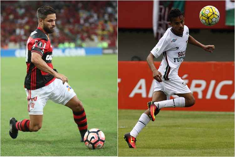 Gilvan de Souza/Flamengo e Nelson Perez/Fluminense