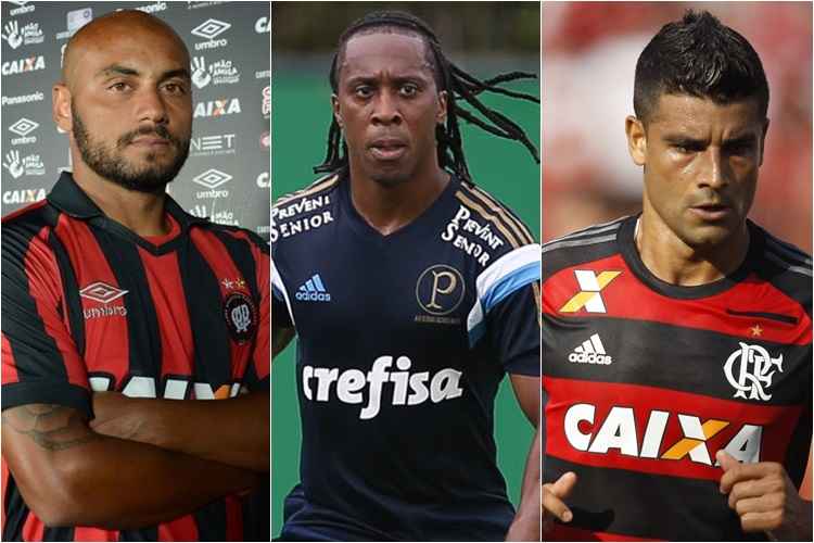 Marco Oliveira/CAP, Cesar Greco/Agncia Palmeiras e Gilvan de Souza/Flamengo