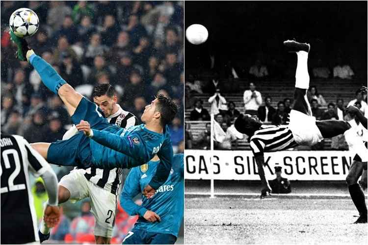 Cristiano RONALDO e o GOLO de BICICLETA à Juventus!! 