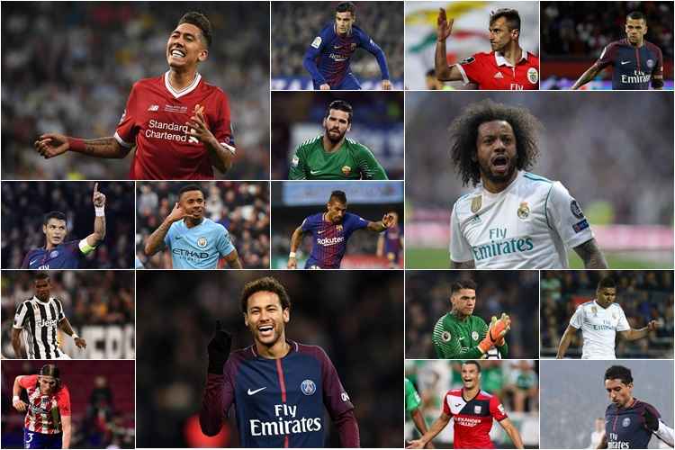 Ranking de melhores jogadores estrangeiros  Os 25 jogadores estrangeiros  que brilharam no futebol brasileiro