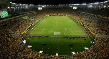 Ingressos de jogos serão vendidos em agosto - Foto: AFP PHOTO / POOL FIFA ALEXANDRE LOUREIRO